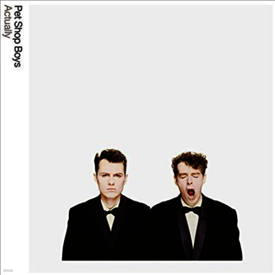 Pet Shop Boys — Actually (2018 Remastered) 앨범 커버