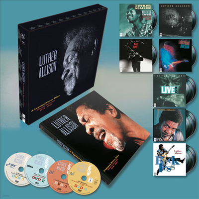 Luther Allison - A Legend Never Dies Essential Recordings 1976-1997 (Ltd. Ed)(180G)(11LP+4DVD+Book Boxset)