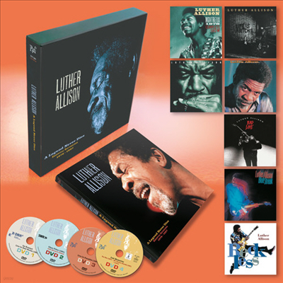 Luther Allison - A Legend Never Dies Essential Recordings 1976-1997 (Ltd. Ed)(NTSC)(7CD+4DVD+Book)(Boxset)