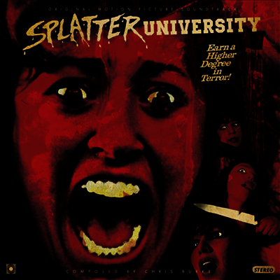 Chris Burke — Splatter University (엉터리 대학) (Soundtrack) 앨범 커버