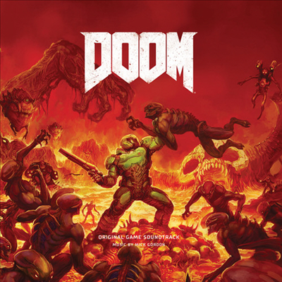 Mick Gordon - Doom () (Game Soundtrack)(Ltd. Edit)(180G)(Red Colored Vinyl)(2LP)