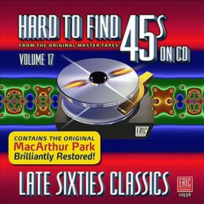 Various Artists - Hard To Find 45s On CD V17: Late Sixties Classics (CD)