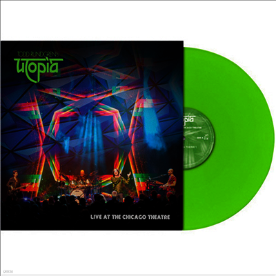 Todd Rundgren & Utopia — Live At The Chicago Theatre (Gatefold) 앨범 커버
