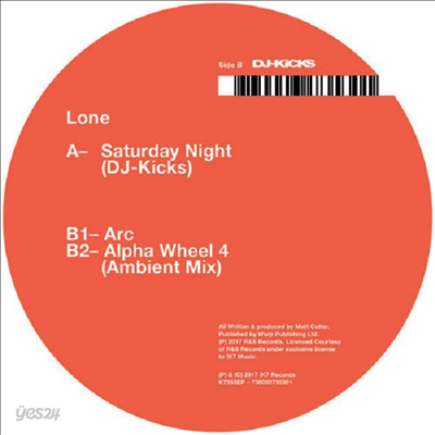 Lone - Saturday Night (12Inch Single)(LP)