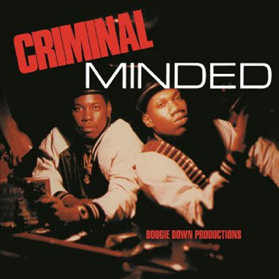 Boogie Down Productions — Criminal Minded 앨범 커버