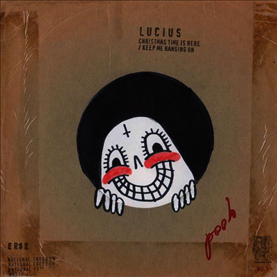 Lucius — Christmas Time Is Here / Keep Me Hanging on 앨범 커버