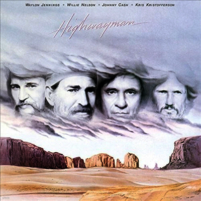 Highwaymen,Johnny Cash,Kris Kristofferson,Waylon Jennings,Willie Nelson — Highwayman 앨범 커버