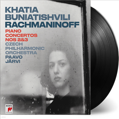 Khatia Buniatishvili,Paavo Jarvi — 라흐마니노프: 피아노 협주곡 2, 3번 (Rachmaninov: Piano Concertos Nos.2 & 3) - Khatia Buniatishvili 앨범 커버