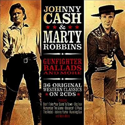 Johnny & Robbins,Marty Cash - Gunfighter Ballads & More (2CD)