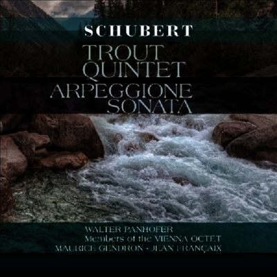 Maurice Gendron — 슈베르트: 피아노 오중주 '송어' & 아르페지오네 소나타 (Schubert: Piano Quintet 'Trout' & Arpeggione Sonata) - Maurice Gendron 앨범 커버