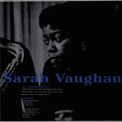 Sarah Vaughan — Sara Vaughan With Clifforf Brown (DMM) 앨범 커버