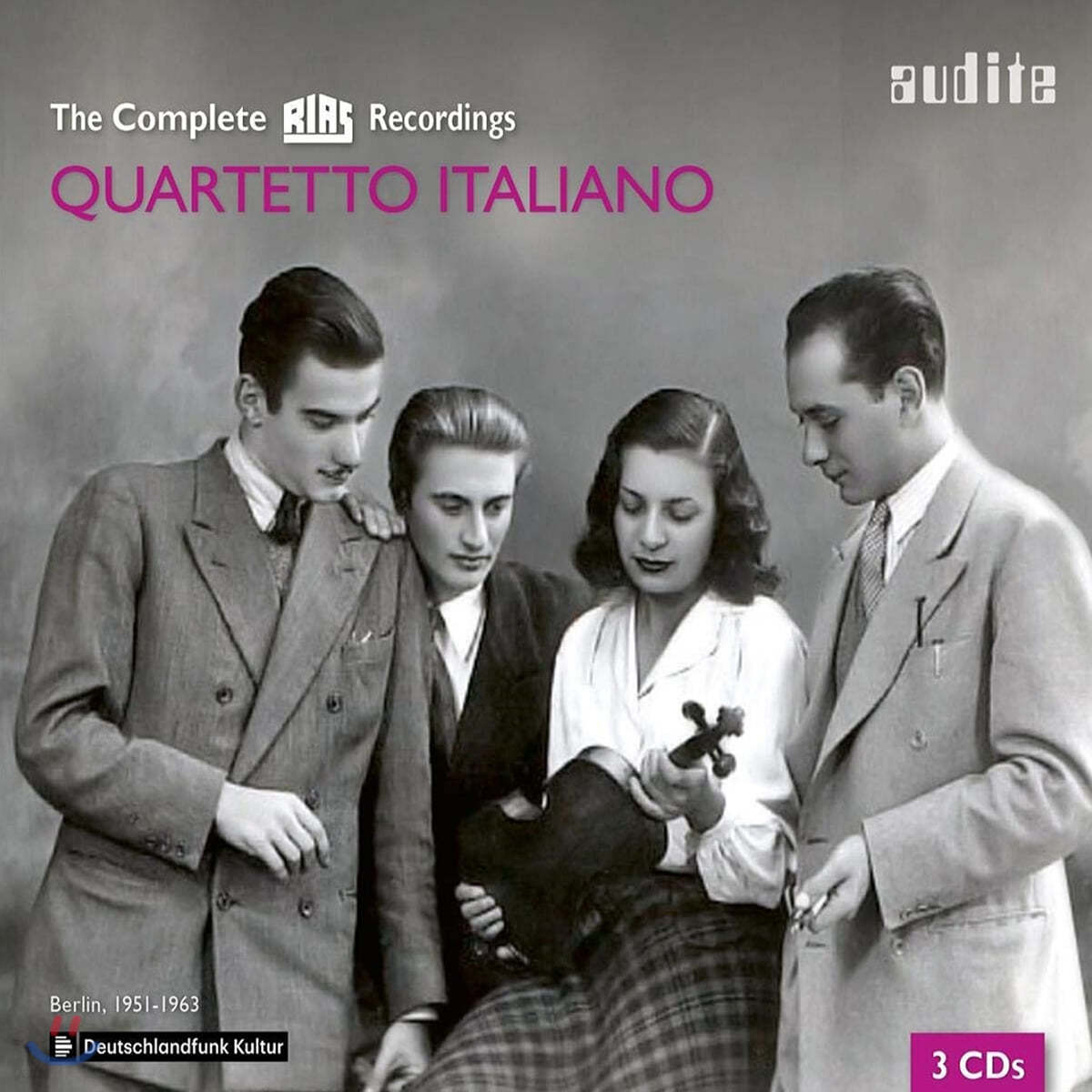 이탈리아 사중주단 RIAS 레코딩 전집 (Quartetto Italiano The Complete Rias Recording)