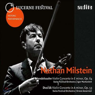 Nathan Milstein ൨ / 庸: ̿ø ְ -  нŸ (Mendelssohn / Dvorak: Violin Concerto)