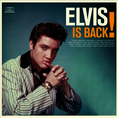 Elvis Presley — Elvis Is Back! (4 Bonus Tracks)(DMM) 앨범 커버