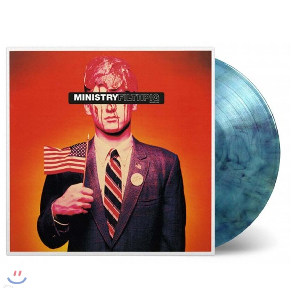 Ministry (미니스트리) - 6집 Filth Pig [블루 마블 컬러 2LP]