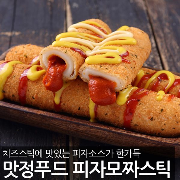 맛정 피자 모짜 치즈스틱 1kg(100gX10개입) 냉동피자