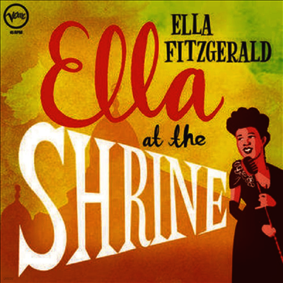 Ella Fitzgerald — Ella At The Shrine (45 RPM) 앨범 커버