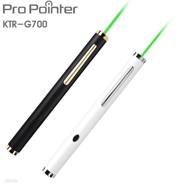 프로포인터KTR-G700B(BLACK) 굿 그립감 그린레이저포인터