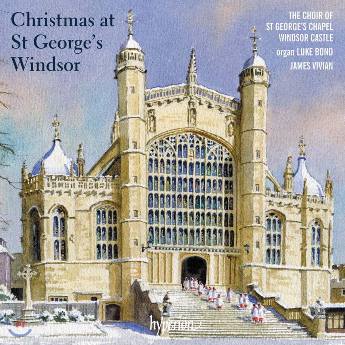 James Vivian 세인트 조지 예배당의 크리스마스 (Christmas at St George&#39;s Windsor)