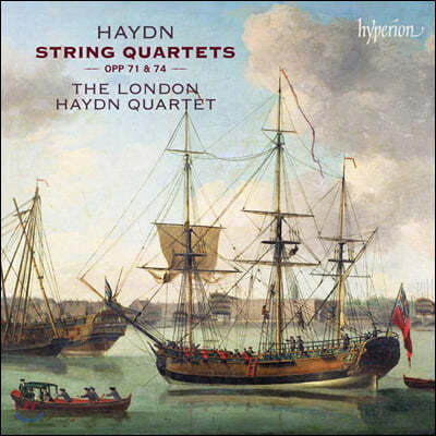 The London Haydn Quartet ̵:  4,  4 (Haydn: String Quartets Opp 71, 74)