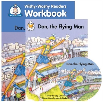 JY Wishy-Washy Readers : Dan, the Flying Man Set