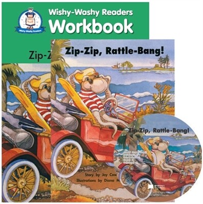 JY Wishy-Washy Readers : Zip-Zip, Rattle-Bang! Set