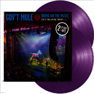 Gov't Mule — Bring On The Music - Live At The Capitol Theatre Vol.1 앨범 커버