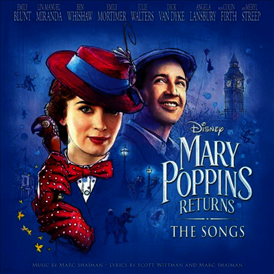 O.S.T. — Mary Poppins Returns (메리 포핀스 리턴즈) : The Songs 앨범 커버