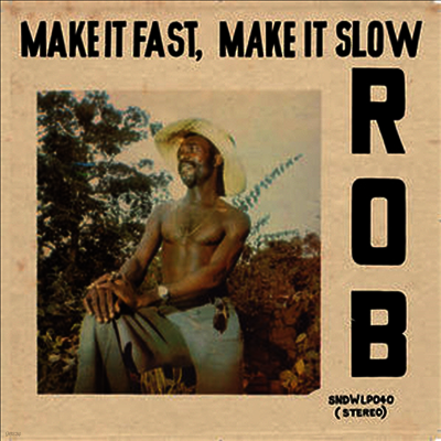 Rob — Make It Fast Make It Slow 앨범 커버
