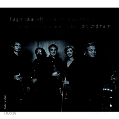 브람스: 클라리넷 오중주 & 그리그: 현악 사중주(Brahms: Clarinet Quintet & Grieg: String Quartet) (SACD Hybrid) - Hagen Quartett