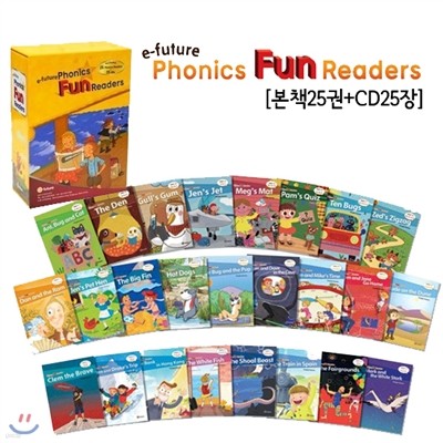 Phonics Fun Readers 파닉스 펀 리더스 25종 세트 (Paperback(25)+CD(25))