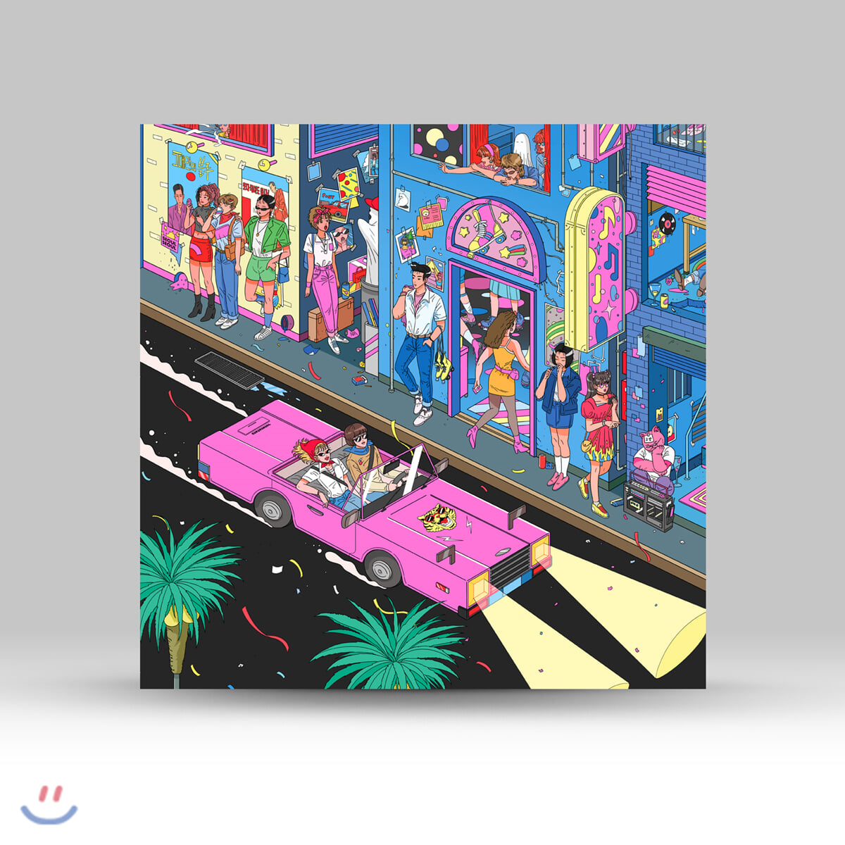 동아기획 쿨사운드 모음집 (Our Town: Jazz Fusion, Funky Pop &amp; Bossa Gayo Tracks from Dong-A Records) [블루 컬러 LP]