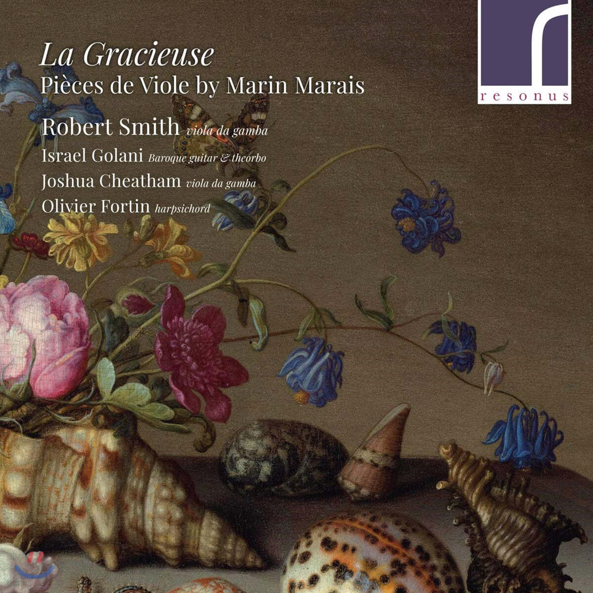 Robert Smith 마랭 마레: 비올 작품 모음집 &#39;우아한 여인&#39; (Marin Marais: La Gracieuse - Pieces de Viole)