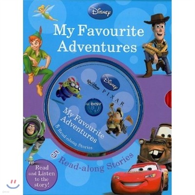Disney My Favorite Adventures 5 Read-along Stories