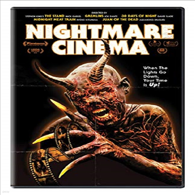 Nightmare Cinema (나이트메어 시네마)(지역코드1)(한글무자막)(DVD)