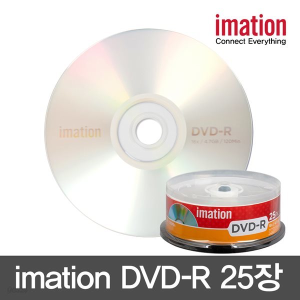 이메이션 DVD-R 공디브이디 스핀들 25P [D]
