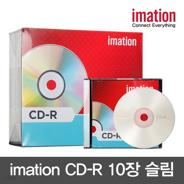 이메이션 CD-R 공시디 슬림케이스 10P [D]