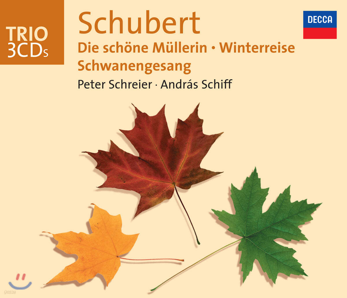 Peter Schreier / Andras Schiff 슈베르트: 연가곡집 - 아름다운 물방앗간 아가씨, 겨울 나그네, 백조의 노래