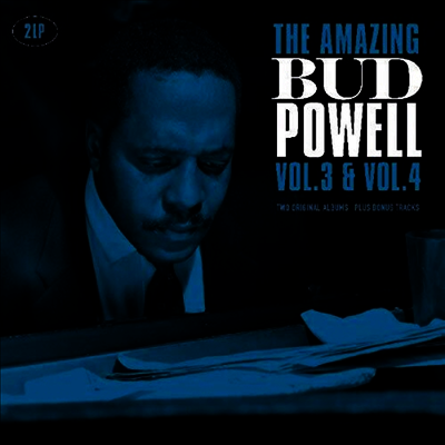 Bud Powell — Amazing Bud Powell Vol.3 & 4 앨범 커버