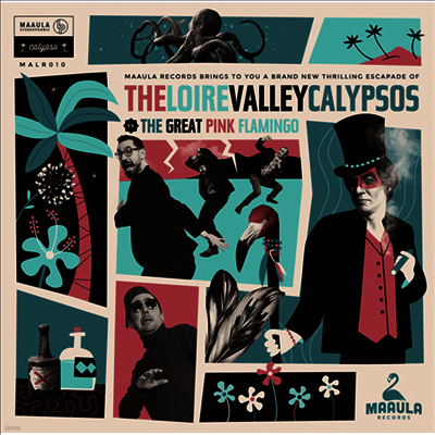 Loire Valley Calypsos — Vs The Great Pink Flamingo 앨범 커버