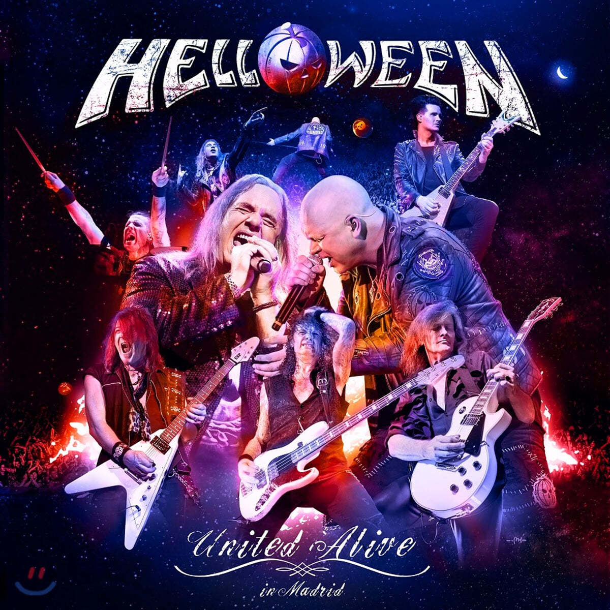 Helloween - United Alive In Madrid 헬로윈 2017년 라이브 앨범 - 예스24