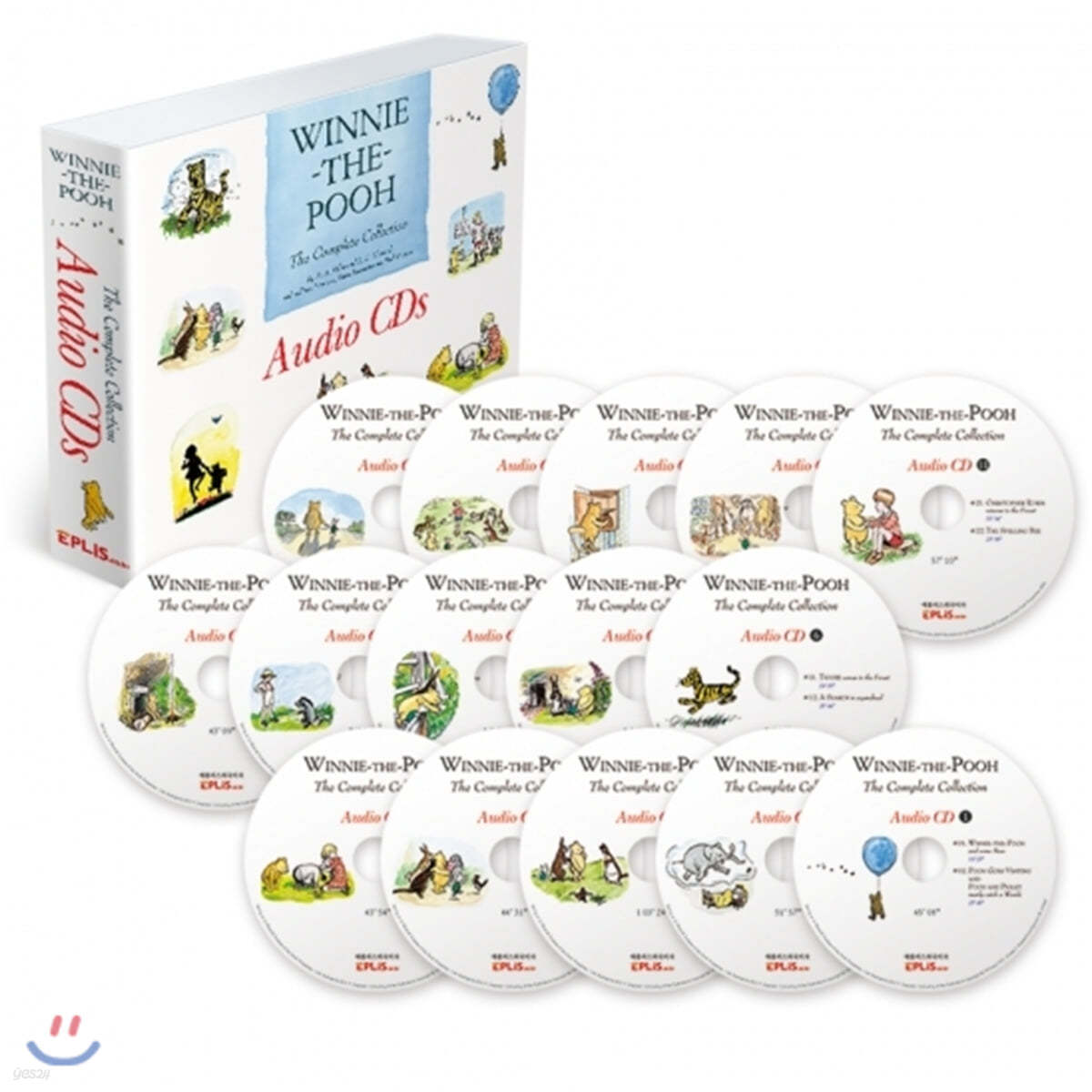 위니 더 푸 Audio CD 15종 세트 Winnie-the-Pooh : The Complete Collection 