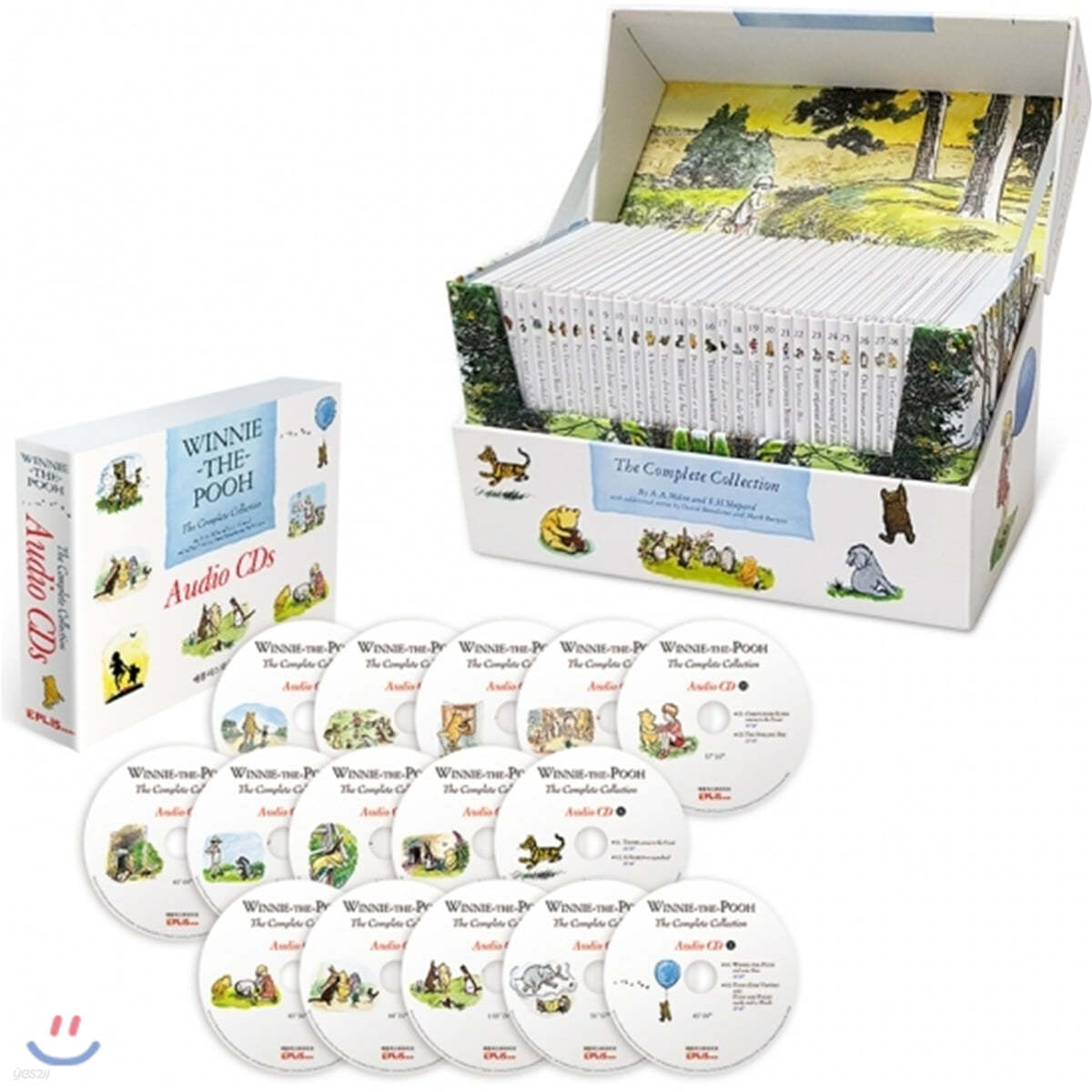 위니 더 푸 스토리북 30종 박스세트 & Audio CD Winnie-the-Pooh : The Complete Collection 