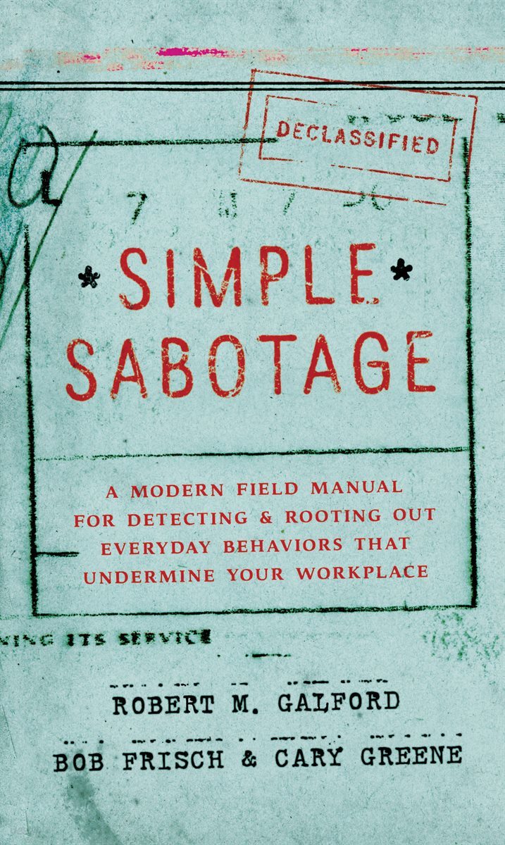 Simple Sabotage