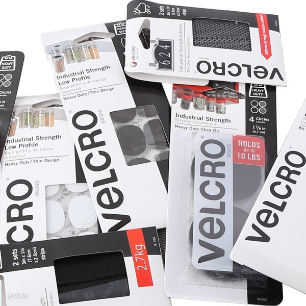 오리지날벨크로 Velcro 헤비듀티 찍찍이 공구 아웃도어 욕실주방 물품부착 DIY 강력접착