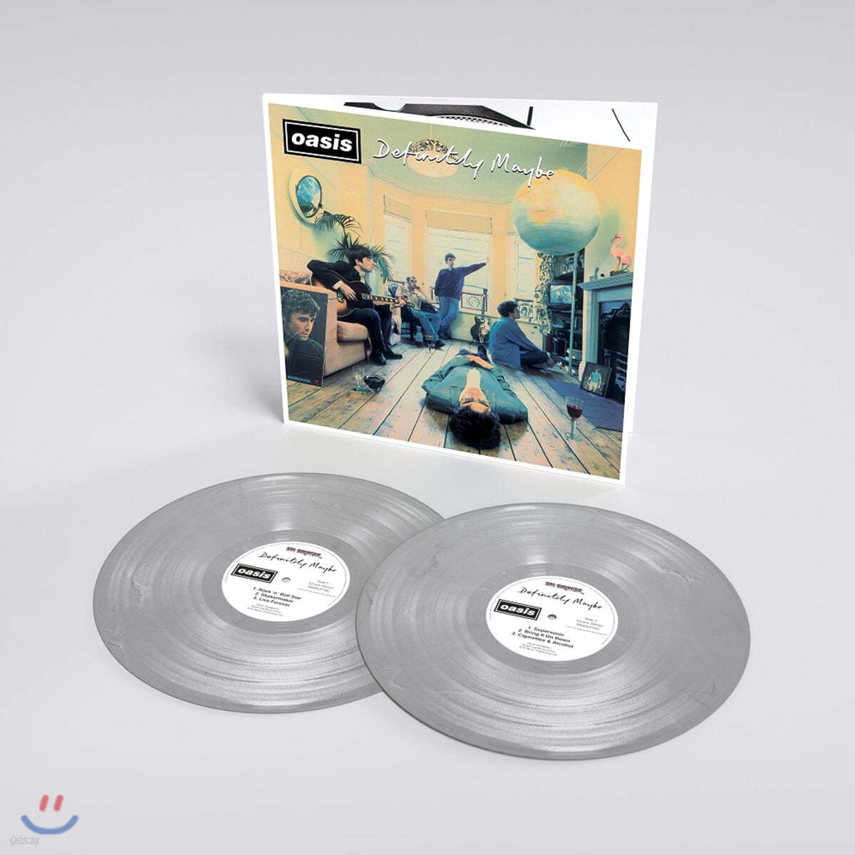 Oasis (오아시스) - 1집 Definitely Maybe [실버 컬러 2LP]