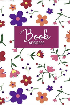 Address Book: Contact Telephone Address Book with Tabs - Personal Address Book for Women, Men, and Seniors - Modern Design
