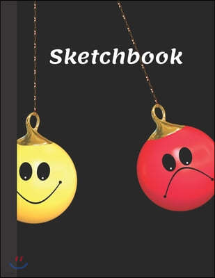 Sketchbook: Composite Notebook for Your Ideas, Drawing, Writing, Painting and Sketching, 110 Pages, (Large 8.5x11) (Phisics Editio