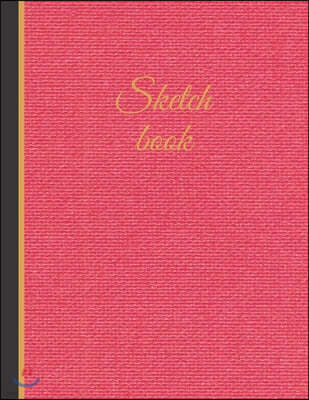 Sketchbook: Composite Notebook for Your Ideas, Drawing, Writing, Painting and Sketching, 110 Pages, (Large 8.5x11) (Pink Edition)