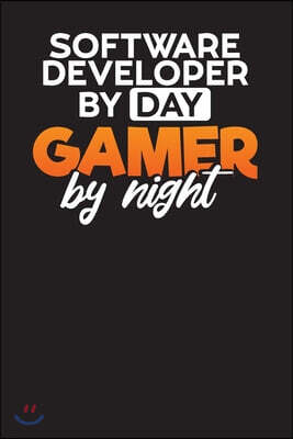 Independently Published Software Developer by Day Gamer by Night: 90 Days Weekly Planner and Work Diary (Undated) Coding Gift
